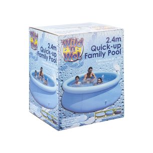 8' X 25" Quick Up Pool with Filter Pump | Garden Products