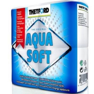 Thetford Aqua Soft Toilet Roll x 4 Rolls | Equipment by Brand