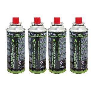 Pack of 4 Butane Gas Cartridges | Gas