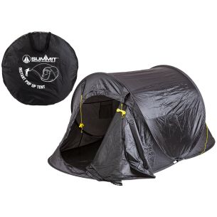 2 PERSON POP UP TENT BLACK | Tent Sale