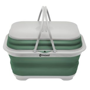 Outwell Washing Base W/Handle & Lid Shadow Green | Wash Accessories