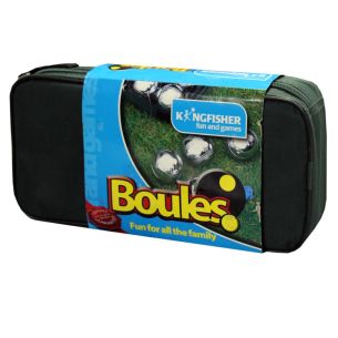 Steel French Boules Garden Game Set | Kingfisher