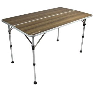 Outdoor Revolution Dura-lite Folding Table 120 x 70 | Adjustable Height Tables