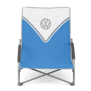 Volkswagen Blue Campervan Folding Low Camping Chair | Volkswagen