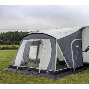 Sunncamp Swift 325 SC Grey Side View | Awnings by Brand