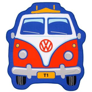 VW BUS FRONT MICROFIBRE TOWEL BL | Camping Kitchenware 