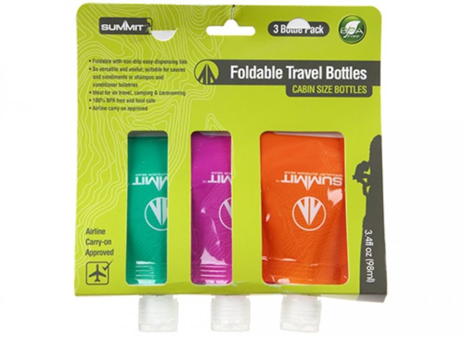 Summit Foldable Travel Bottles